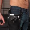 Mr. S Leather Thigh Holster Harness Black