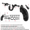 ManCage Chastity Cock Cage #02 Black 3,5 inch