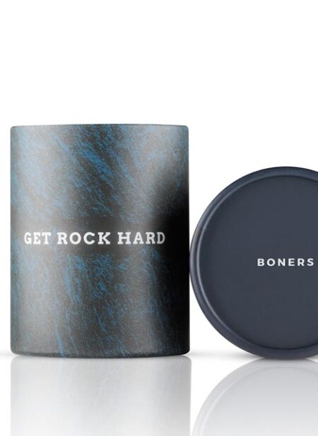 Boners Silicone Classic Cock & Ball Ring Grey
