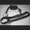 Mr. S Leather Butt Plug Harness Non-Locking Black Small / Medium
