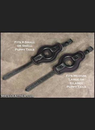 Mr. S Puppy Tail Adapter for Butt Plug Harness Locking Small