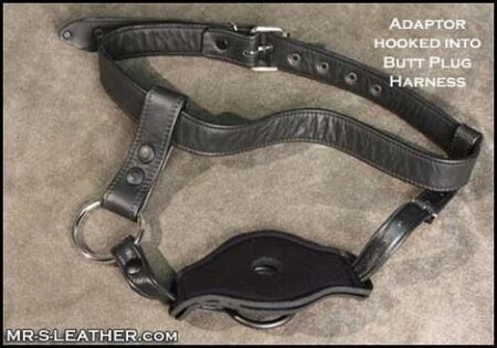 Mr. S Puppy Tail Adapter for Butt Plug Harness Locking Small