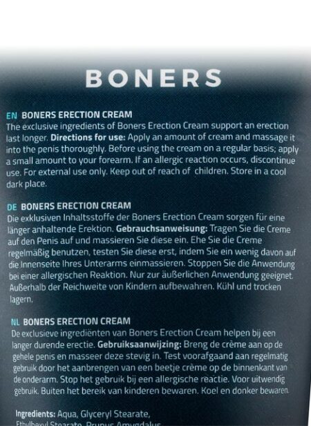 Boners Erection Cream 100 ml