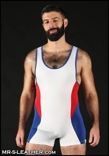 Mr. S Champion Singlet White Small