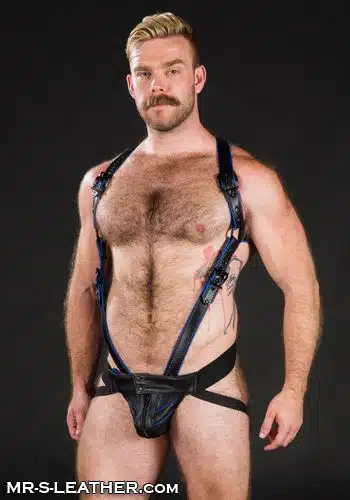 Mr. S Leather Cockstrap for Hunter Harness 2.0 Black
