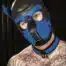 Mr. S Neoprene Puppy Hood Cobalt blue Medium