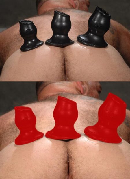 Oxballs Pighole-3 Fuckplug Silicone Black Large
