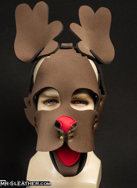 Mr. S Neoprene Reindeer Muzzle Brown