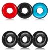 Oxballs Ringer 3-Pack Cockring TPR Black