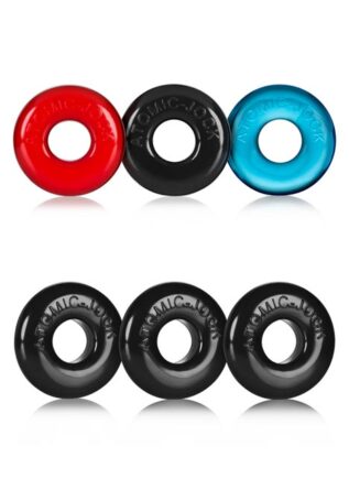 Oxballs Ringer 3-Pack Cockring TPR Black