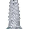 Oxballs Screw'd Super Squish Corkscrew Masturbator TPR Clear