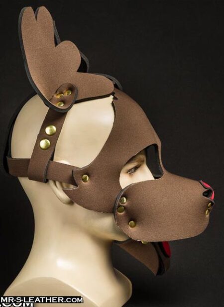 Mr. S Neoprene Reindeer Muzzle Brown