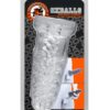 Oxballs Screw'd Super Squish Corkscrew Masturbator TPR Clear