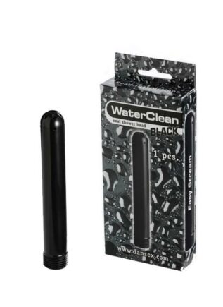 Waterclean Shower Head Nozzle Plastic Black