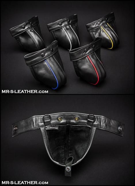 Mr. S Leather Nxt-2-Naked Harness Pouch Black Standard.