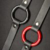 Mr. S Leather O-Ring Gag Black