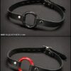 Mr. S Leather O-Ring Gag Black
