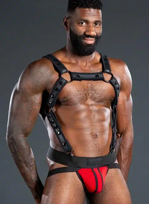 Mr. S Neo Air Mesh Jock Red Medium