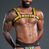 Mr. S Neo Air Mesh Jock Grey / Yellow Medium