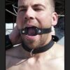 Mr. S Leather O-Ring Gag Black