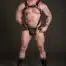 Mr. S Leather Piped Trojan Jock Blue Large / Extra large