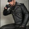 Mr. S Leather Cruising Cap Black Small