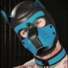 Mr. S Neoprene Puppy Collar Aqua Large/Extra large