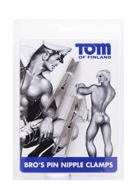 Tom of Finland Bro's Pin Nipple Clamps
