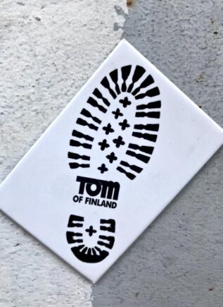 Tom of Finland Magnet Boot Print