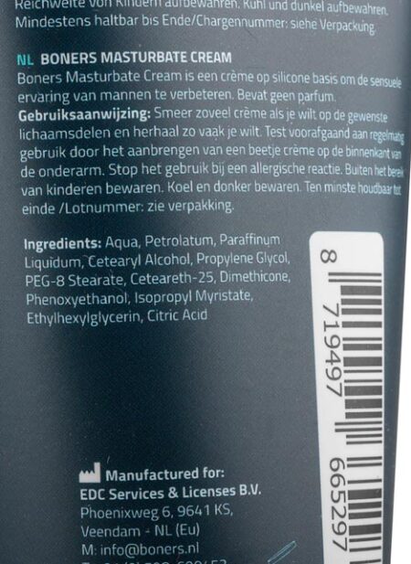 Boners Masturbation Cream 100 ml