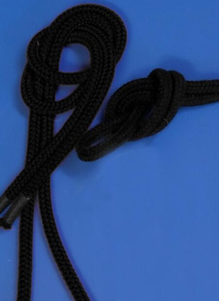 Cotton Bondage Rope 6mm without Core Black