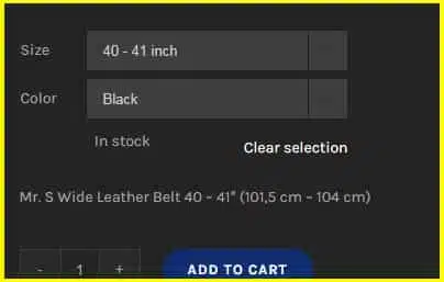 Product in stock Product in stock