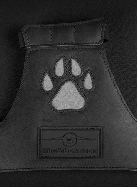 Mr. S Leather Open Paw Puppy Glove Grey