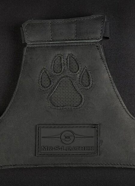 Mr. S Leather Open Paw Puppy Glove Black