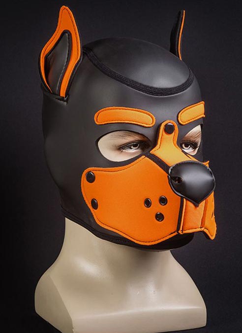 Маска собаки купить. Паппи догс маска. Маска собаки кожаная. Неопреновая маска пса. Маска пса кожаная.