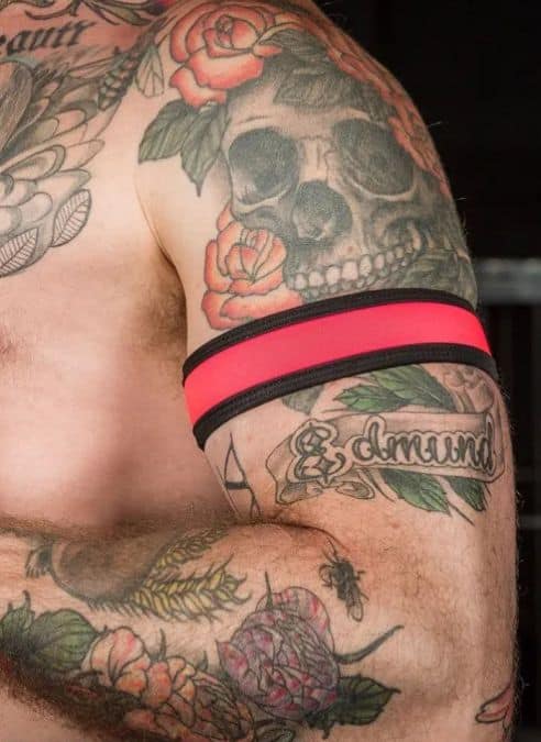 neo bicep band pink