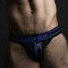 Locker Gear Jockstrap with Zipper Blue Extra Large