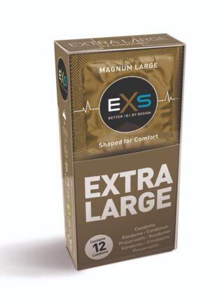 EXS Magnum XL Condoms 200 x 60 mm 12 Pack