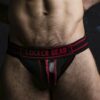 Locker Gear Jockstrap with Zipper Red Large