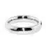 Black Label Stainless Steel Donut Cock Ring 55 mm
