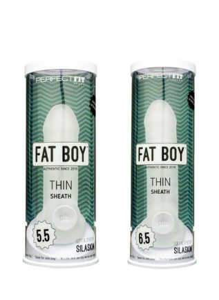 Perfect Fit Fat Boy Thin Sheath 5,5 inch Clear