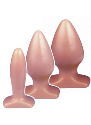 PVC Butt Plug Black Small 8,5 x 3 cm