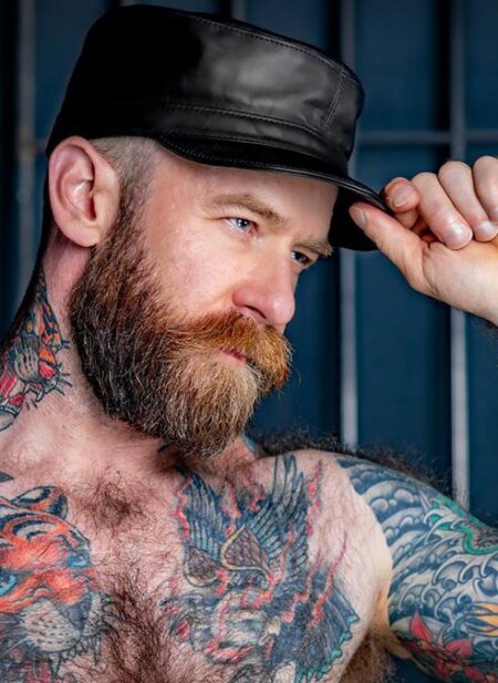 Mr. S Leather JT's Miner Cap Black Medium