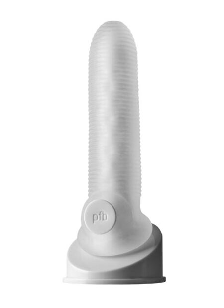 Perfect Fit Fat Boy Micro Ribbed Sheath 5,5 inch Clear