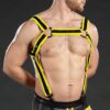 Mr. S Neo Carbon Black Crossbow Harness Yellow Large / Extra Large