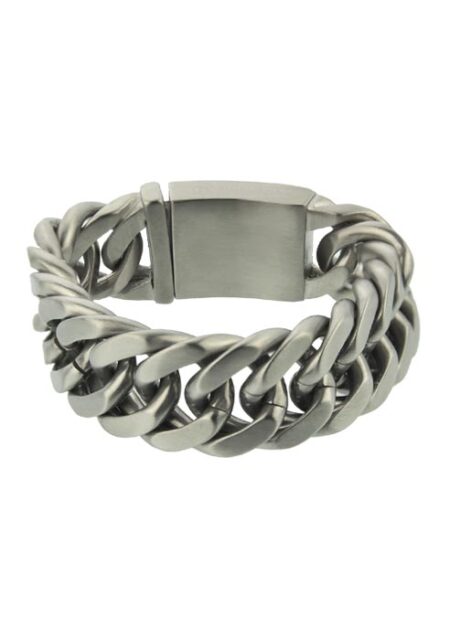 Bukovsky Bracelet Chase XL Brushed - 19 cm