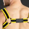 Mr. S Neo Carbon Black Crossbow Harness Yellow Large / Extra Large