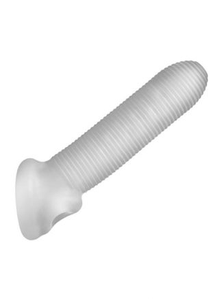 Perfect Fit Fat Boy Micro Ribbed Sheath 5,5 inch Clear
