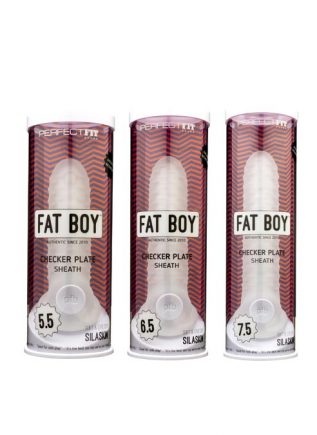Perfect Fit Fat Boy Checker Box Sheath 5,5 inch Clear