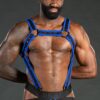 Mr. S Neo Carbon Black Crossbow Harness Yellow Large / Extra Large